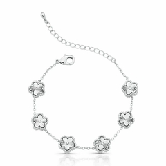 PULSEIRA FLORES RODIO BRANCO APP