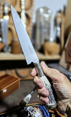 Imagen de Fino Juego De Cuchillo Y Tendor En Caja Fina Incluye Grabado