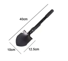 Pala Camping Plegable Compacta Con Pico Funda Y Destapador - tienda online