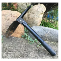 Pala Camping Plegable Compacta Con Pico Funda Y Destapador en internet