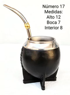 Mates Torpedos Uruguayos Premium Virola De Acero C/bombilla