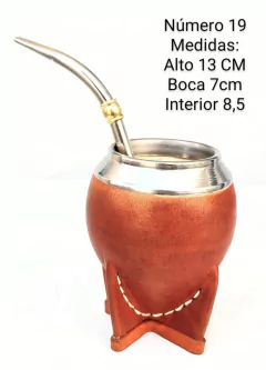 Mates Torpedos Uruguayos Premium Virola De Acero C/bombilla - tienda online