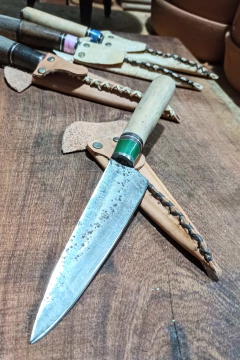 Cuchillos Disco Arado Artesanales De 14 Cm Bien Afilados en internet