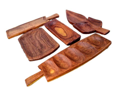 Set De Tablas De Algarrobo Para Picada Especial - comprar online