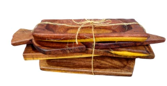 Set De Tablas De Algarrobo Para Picada Especial - comprar online