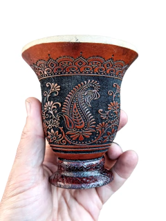 Mates De Calabaza Tallados + Bombilla De Acero - comprar online