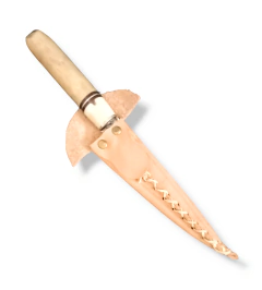 Cuchillos Disco Arado Artesanales De 14 Cm Bien Afilados