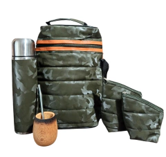 Set Matero Camuflados Yerbera + Azucarera + Termo + Mate - comprar online