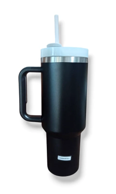 Imagen de Vasos Doble Pared Termicos Con Manina Con Sorbete Y Pico