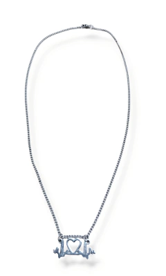 Cadena Collar Con Dije Acero Quirugico 50cm - comprar online