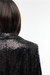 Blazer Gaia - Negro Lentejuela AMARA en internet