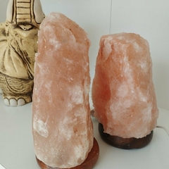 Lampara de sal "Piedra".