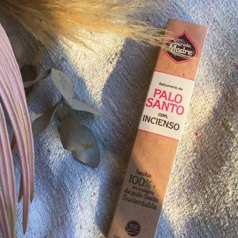 Sahumerio PALO SANTO de Sagrada Madre