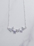 Conjunto Acero Blanco Mariposas con micropavé en internet