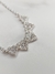 Conjunto Acero Blanco Corazones con micropavé - comprar online