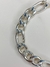 Pulsera Acero Blanco Figaro - comprar online