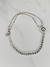 Pulsera Acero Blanco Doble con Cubic en internet