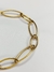 Pulsera Acero Dorado eslabones en internet