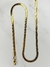 Cadena Acero Quirurgico Dorado Reptil - comprar online