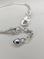 Pulsera Charm Acero Blanco Corazon