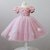Vestido Helena - Fundo do Mar Rosa | Vestido em Renda Renascença - comprar online