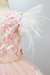 Imagem do Vestido Aurora - Tons de Rosé e Boá | Mãos de Fada