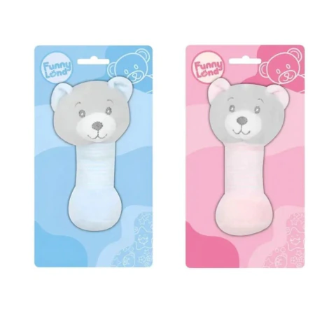 SONAJERO PELUCHE OSO PLUSH FUNNY LAND - FL610