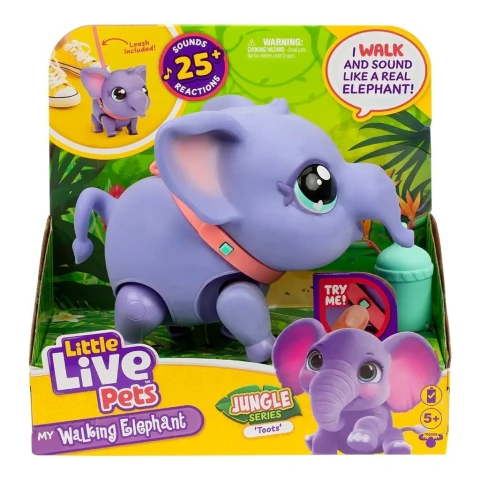 LITTLE LIVE PETS ELEFANTE INTERACTIVO CON +25 SONIDOS 26623