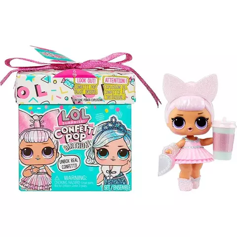 MUÑECA LOL SURPRISE CONFETTI POP BITHDAY