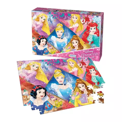 Rompecabeza Disney Princesas 120 Pzas