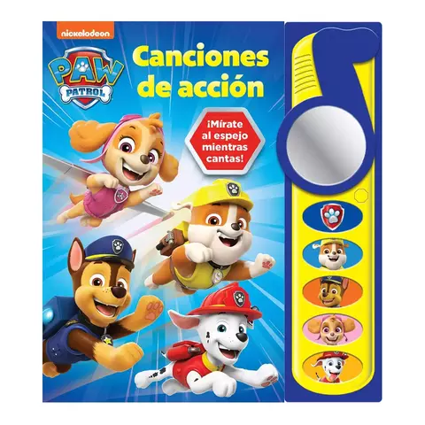 LIBRO MUSICAL - PAW PATROL CANCIONES DE ACCION - 1271391