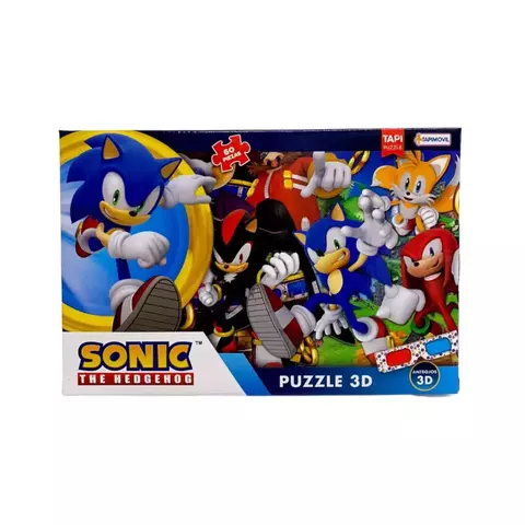 Rompecabezas 3D 60 Piezas Con Anteojos Sonic - SNC01226