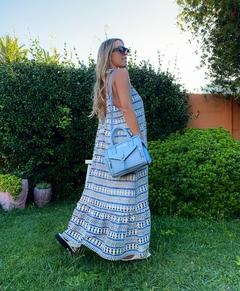 Vestido Clara (encaje azul)