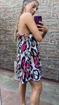 Vestido Odisea print - Candela Ibarra