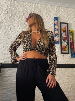 Blusa-top Pluma (varias estampas) en internet