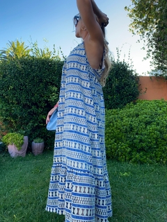 Vestido Clara (encaje azul) en internet