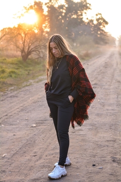 Jogger Comfy negro - frisa - comprar online