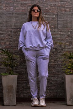 Buzo Comfy gris melange - tienda online