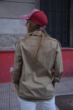 Camisa Amapola (verde militar) - Candela Ibarra