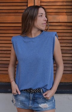 Musculosa Vera (morley con lino) - comprar online