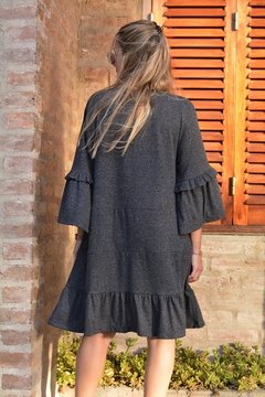 Vestido Ferona corto (manga campana) - tienda online