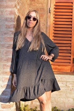 Vestido Ferona corto (manga balloon) - comprar online