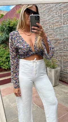 Blusa-top Pluma (varias estampas) en internet