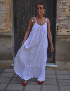 Vestido Clara (blanco) - tienda online