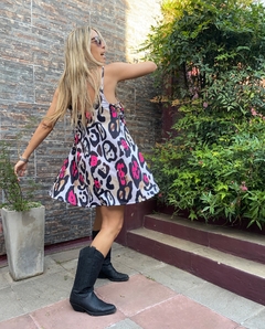 Vestido Odisea print - Candela Ibarra