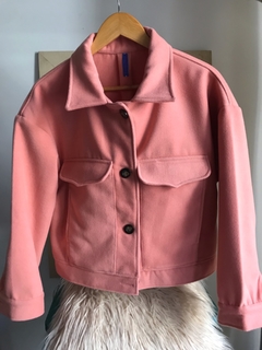 Campera Malena (rosa bebé) - tienda online