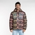 Jaqueta Quiksilver Puff World Block - Laranja