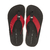 Chinelo Kenner Masculino Kivah - Preto/Vermelho