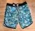 Bermuda South To South Boardshort Floral Borda Preto
