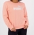 BLUSA MOLETOM PUMA METALLI CREW-ROSA CLARO